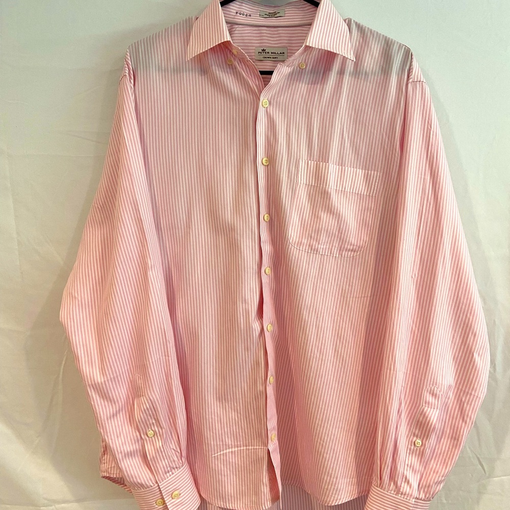 Peter Millar Men’s long sleeved button down shirt